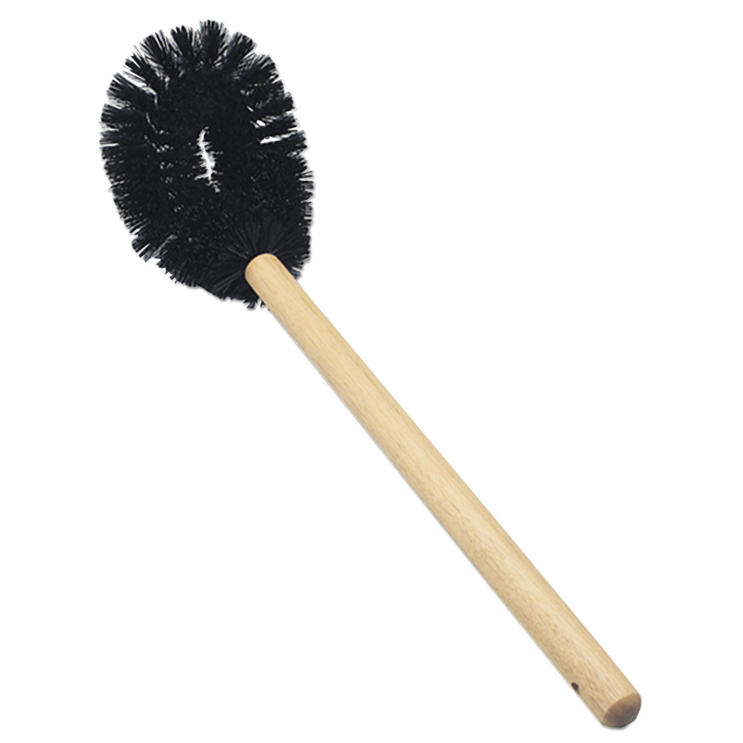 SKILCRAFT Sanitary Brush, 14" Handle, Black, GSA 7920007725800