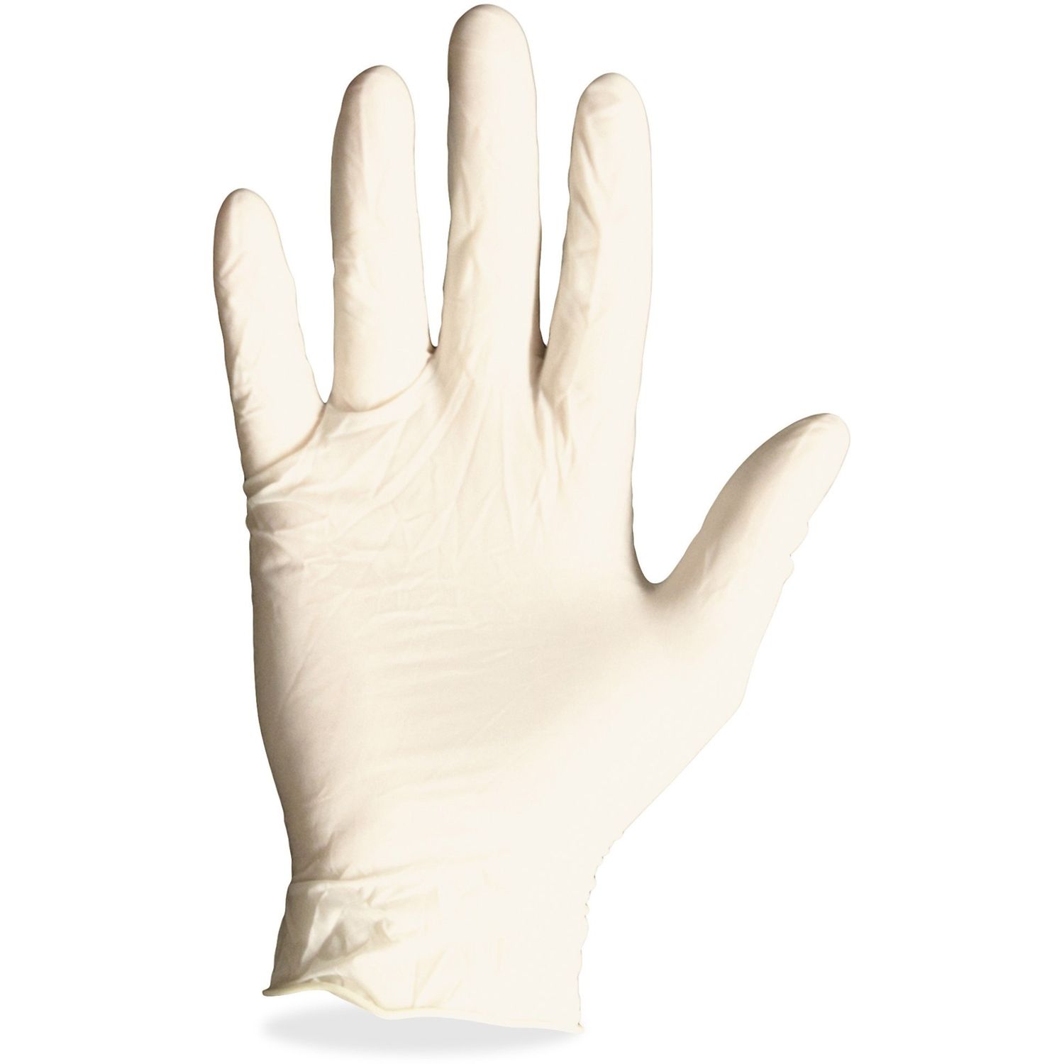Latex General-Purpose Gloves Large Size, Unisex, Latex, Natural, Ambidextrous, Disposable, Powder-free, Comfortable, Snug Fit, For Cleaning, Food Handling, 1000 / Carton, 3 mil Thickness