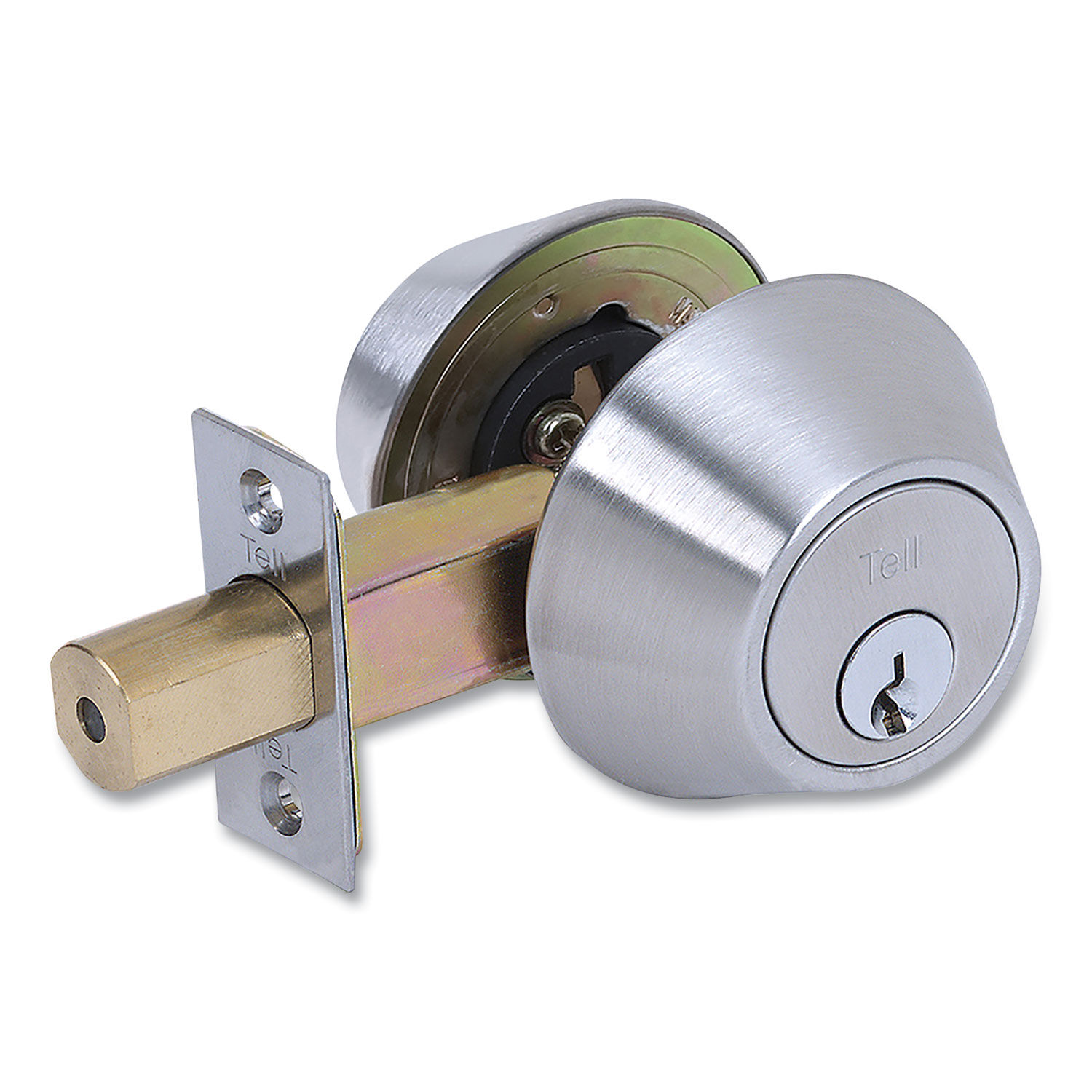 Double Cylinder Deadbolt Stainless Steel Finish