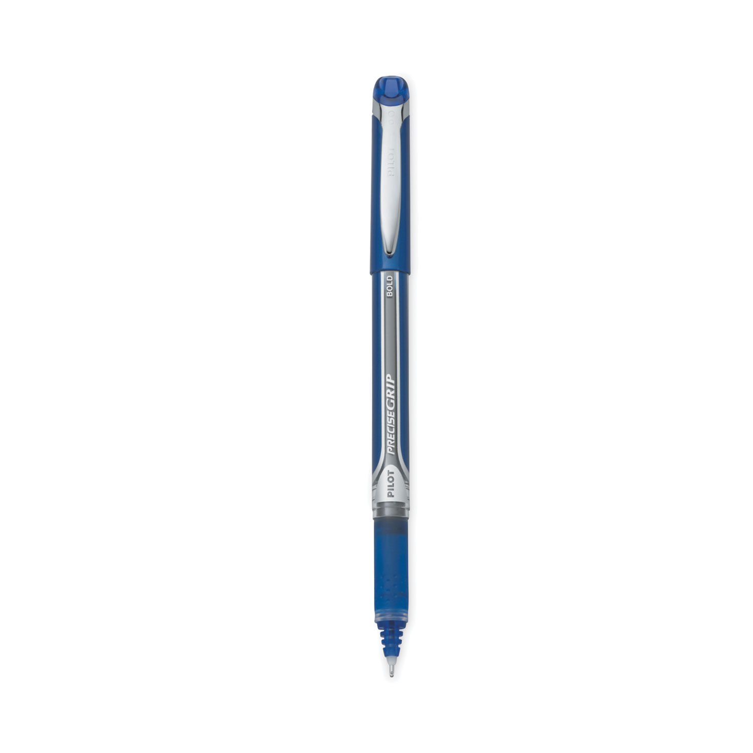 Precise Grip Roller Ball Pen Stick, Bold 1 mm, Blue Ink, Blue Barrel