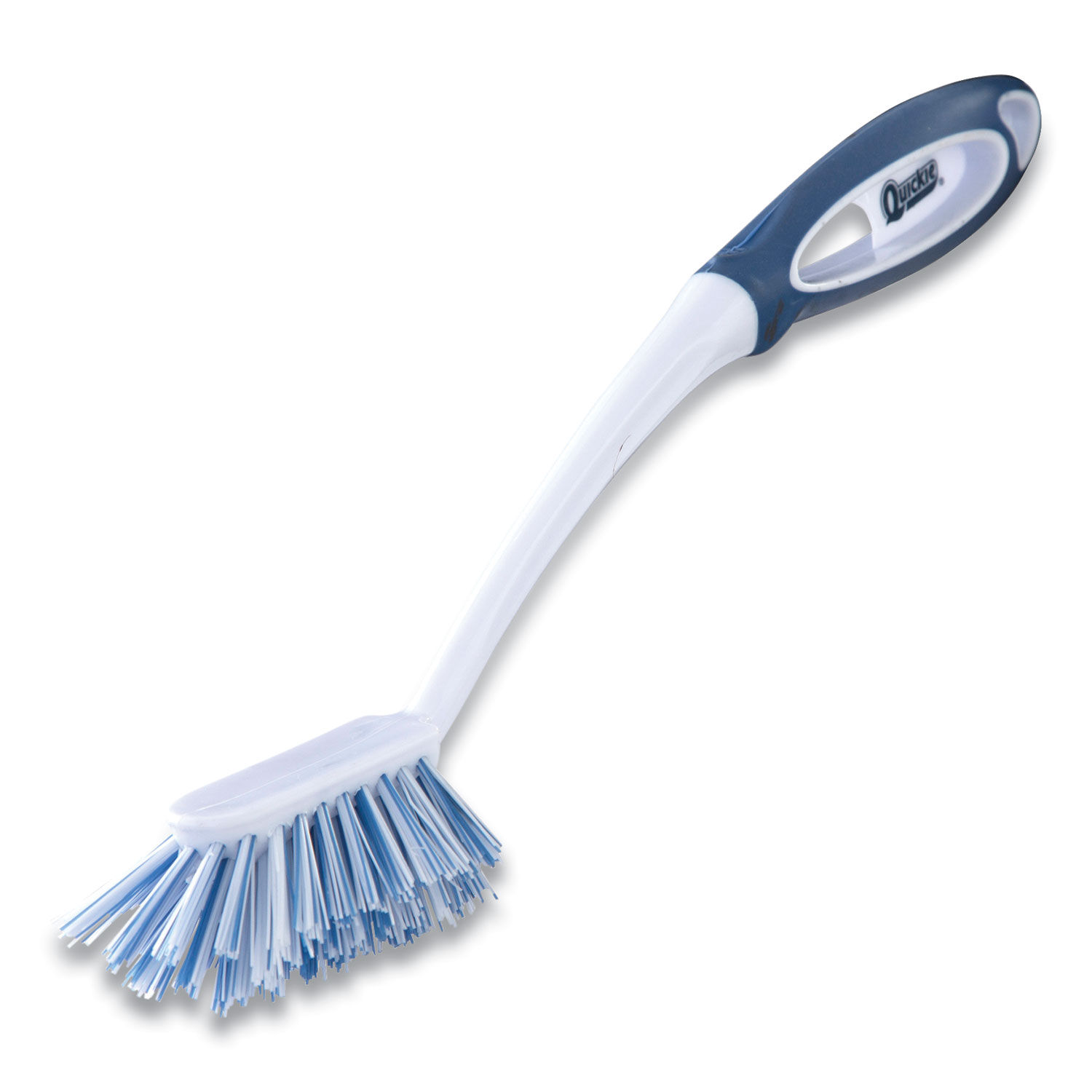 All-Purpose Scrub Brush Polypropylene, 9", White/Blue
