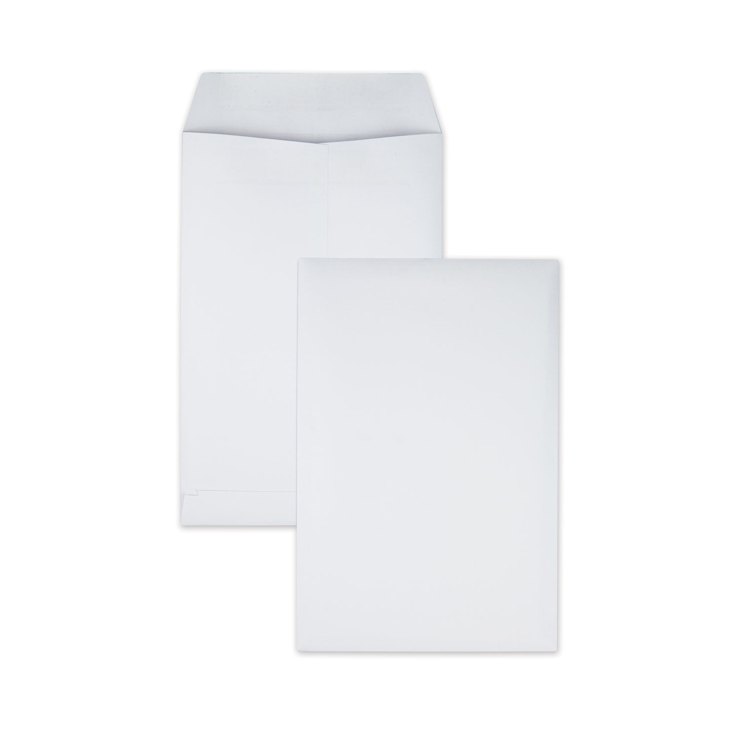 Redi-Seal Catalog Envelope #1, Cheese Blade Flap, Redi-Seal Adhesive Closure, 6 x 9, White, 100/Box