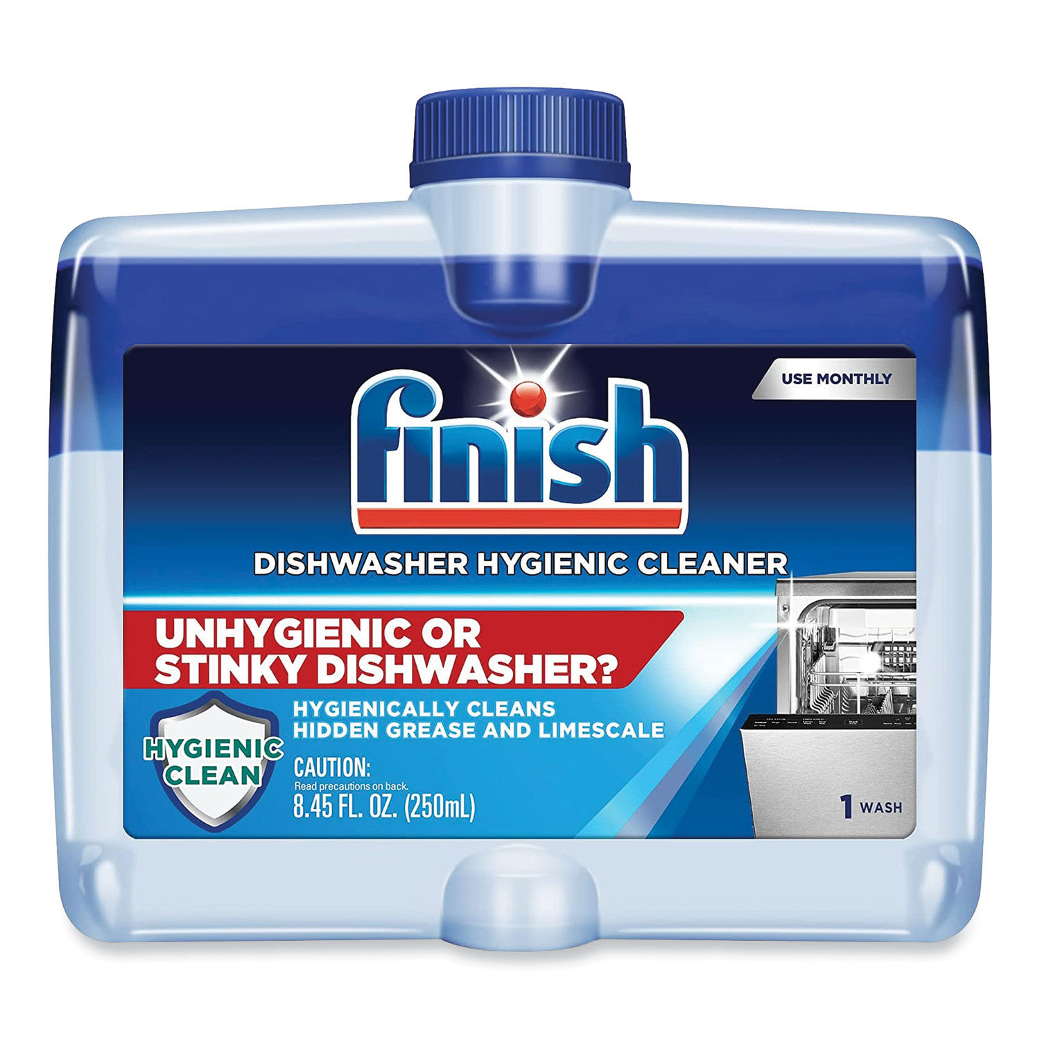 Dishwasher Cleaner Fresh, 8.45 oz Bottle, 6/Carton