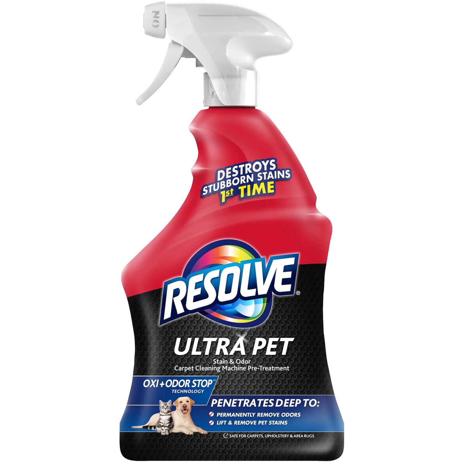 Ultra Stain/Odor Remover For Cat, Dog, Recommended for Stain Removal, Odor Removal, Urine Stain, Feces, Urine Smell, Vomit, Red Wine, Juice, Residue, Food Stain, 1 quart, 1