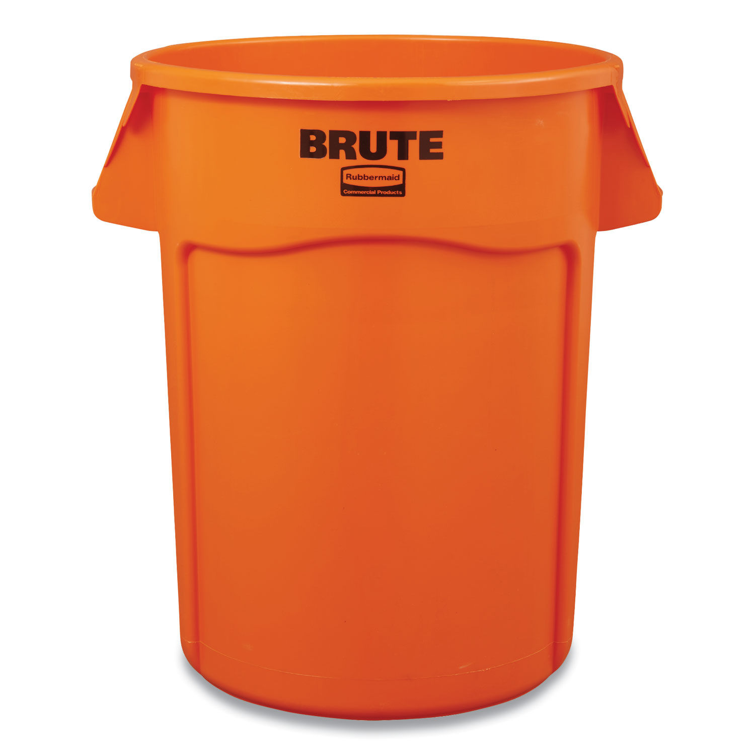 Brute Round Container 32 gal, Resin, Orange