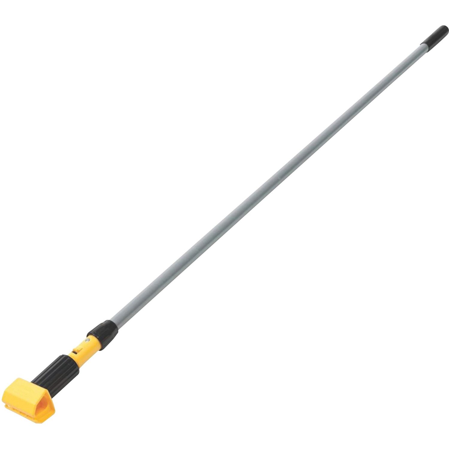 Gripper 54" Aluminum Mop Handle 54" Length, Yellow, Gray, Aluminum, 12 / Carton