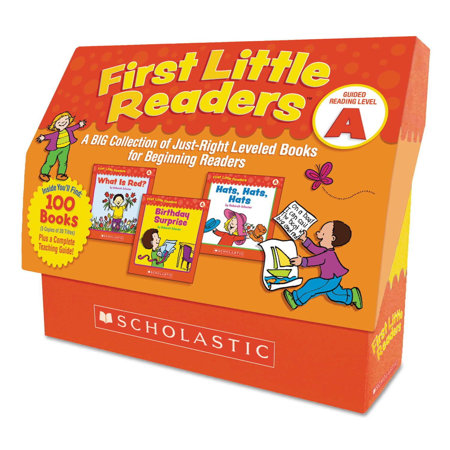 FIRST LITTLE READERS READING, GRADES PRE K-2, 8 PAGES/BOOK, 20 BOOKS, LEVEL A