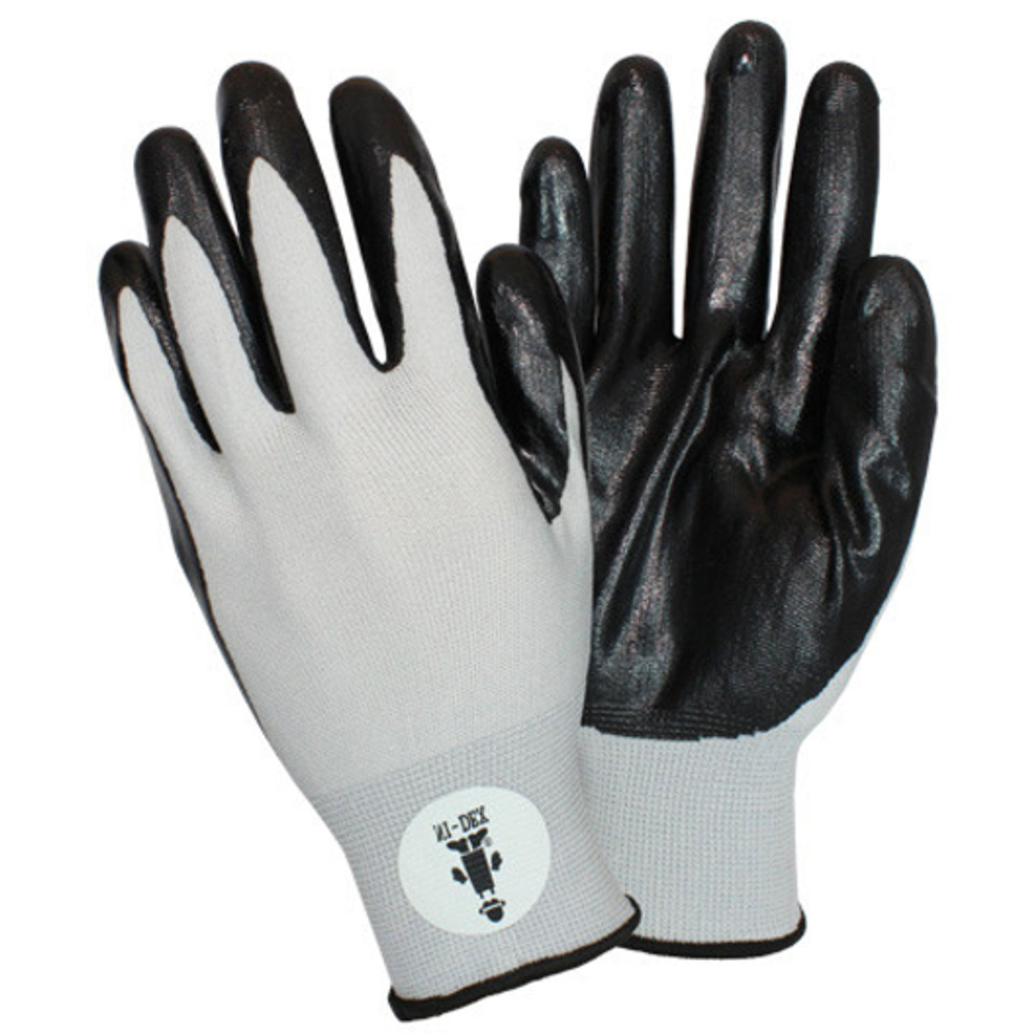 High Dexterity Glove with Thinsulate Palm & Velcro Cuff Medium Size, Synthetic Leather, Nylon, Black, Hook & Loop Cuff, Straight Thumb, Thinsulate Lining, Vibration Proof