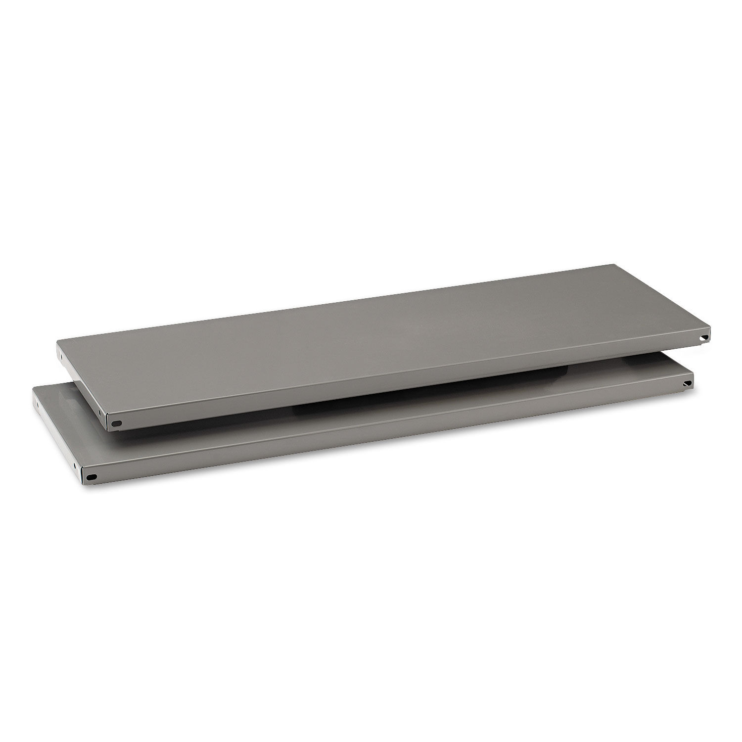 Commercial Steel Shelving Extra Shelves 36w X 12d, Medium Gray, 2/box