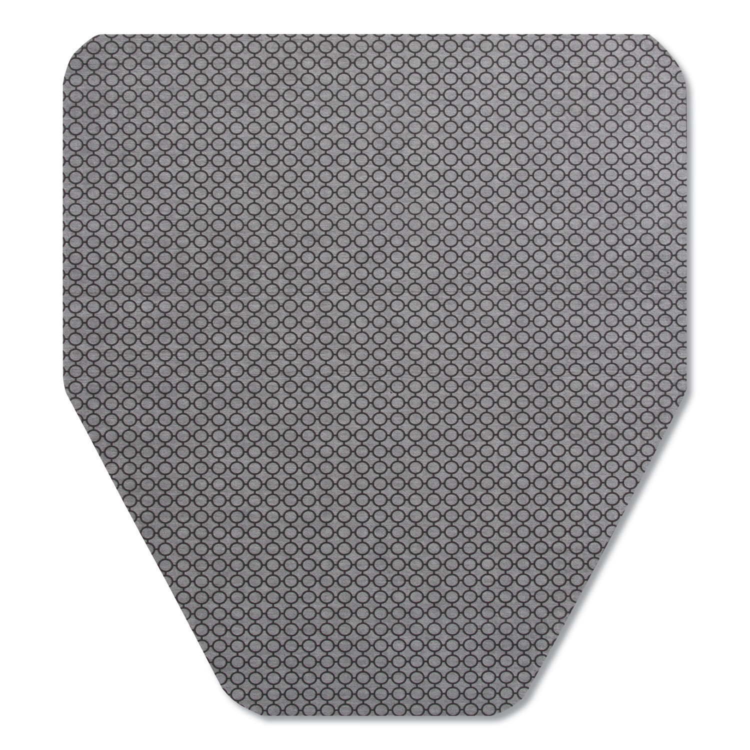 Komodo Urinal Mat 18 x 20, Gray, 6/Carton
