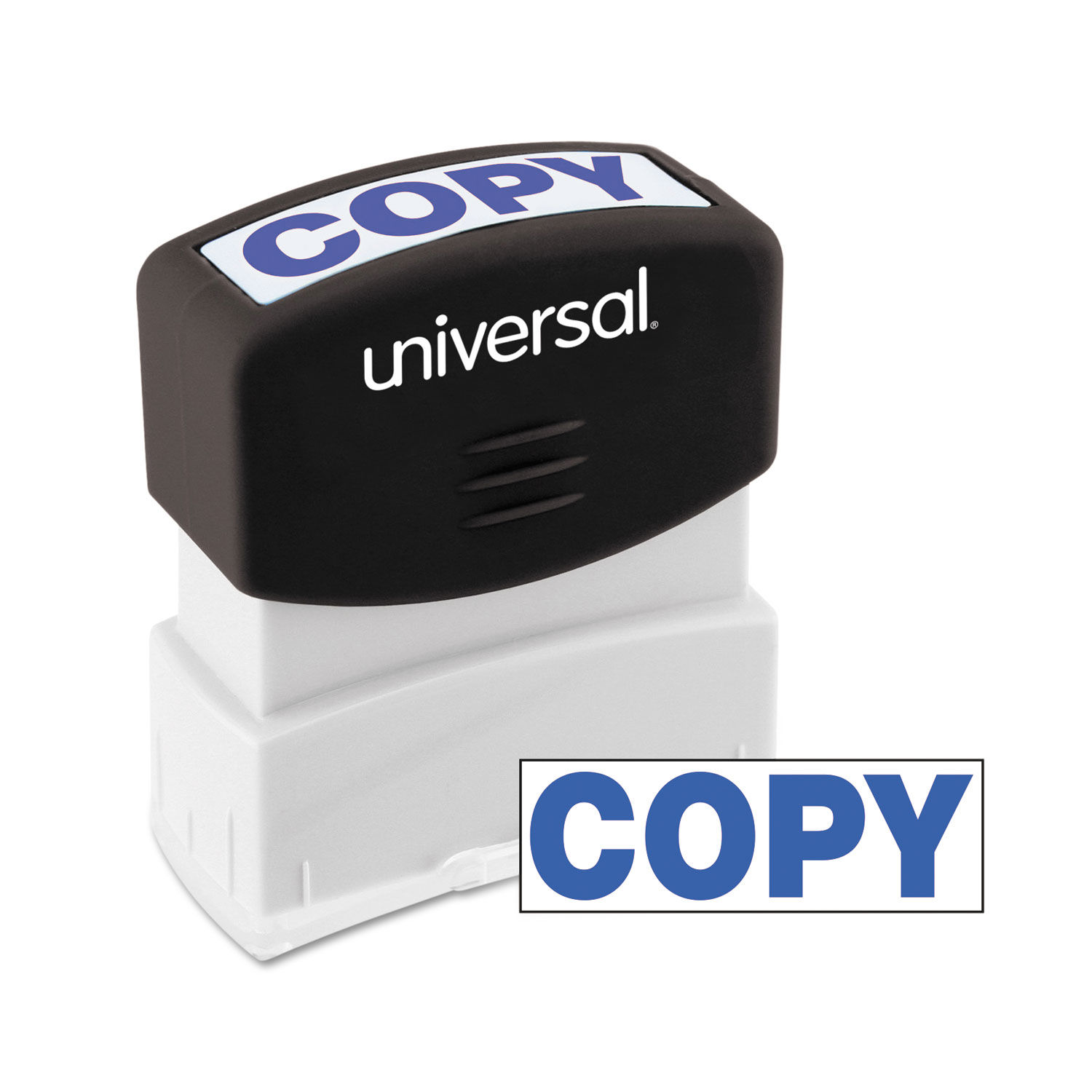 Message Stamp COPY, Pre-Inked One-Color, Blue