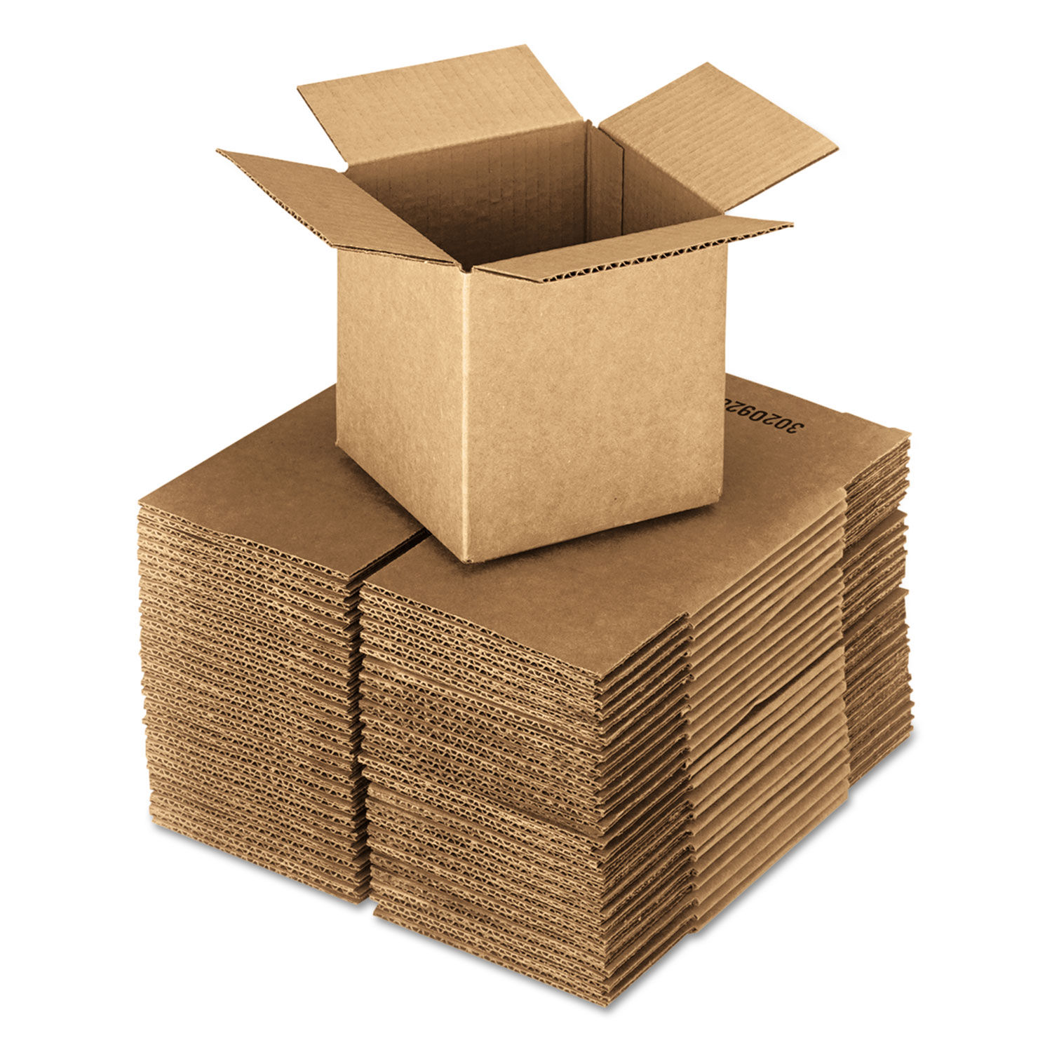Cubed Fixed-Depth Corrugated Shipping Boxes Regular Slotted Container (RSC), 16" x 16" x 16", Brown Kraft, 25/Bundle