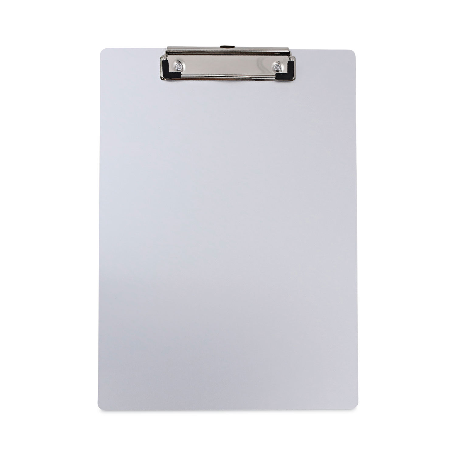 Aluminum Clipboard with Low Profile Clip 0.5" Clip Capacity, Holds 8.5 x 11 Sheets, Aluminum
