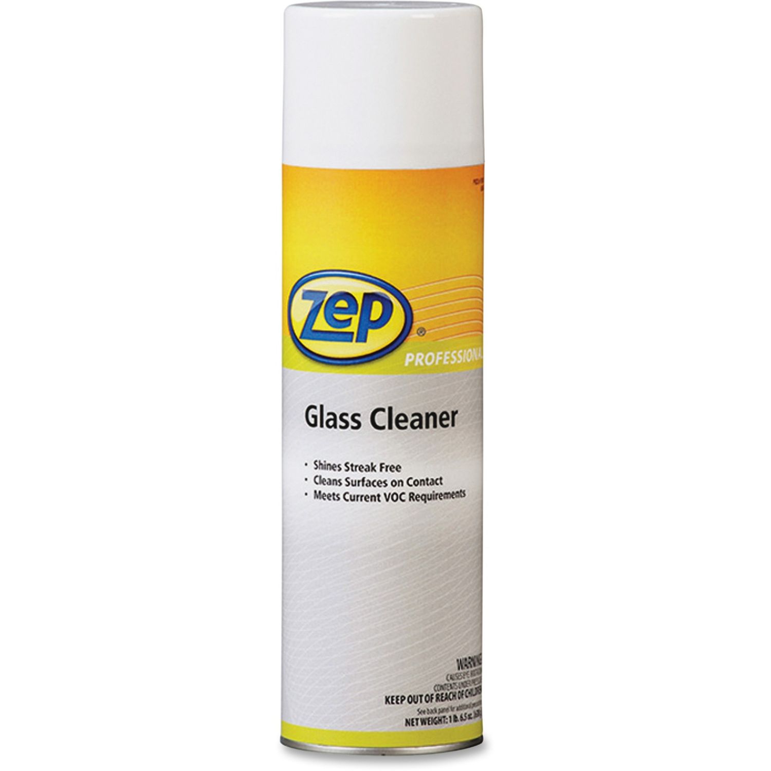Glass Cleaner Ready-To-Use Aerosol, 24 fl oz (0.8 quart), 1 Each, Clear